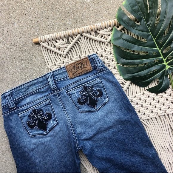 Women’s Sinful Jeans Size 27 - Picture 6 of 8